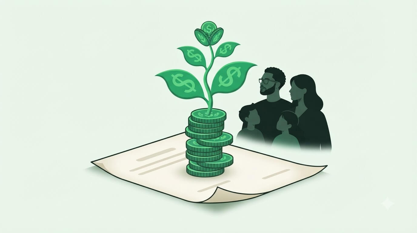 How whole life insurance cash value builds wealth over time for a family
