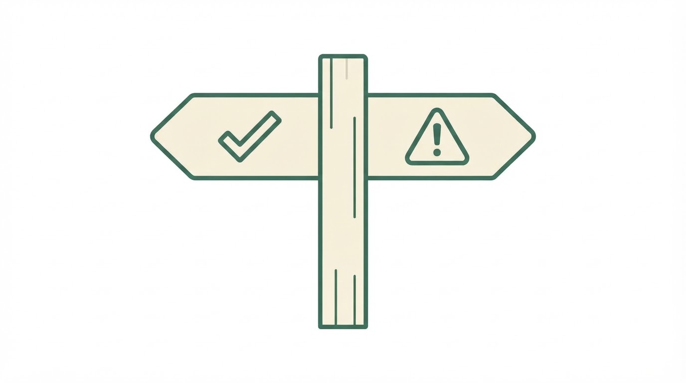 Checklist comparing legitimate Velocity Banking coaching versus red flags